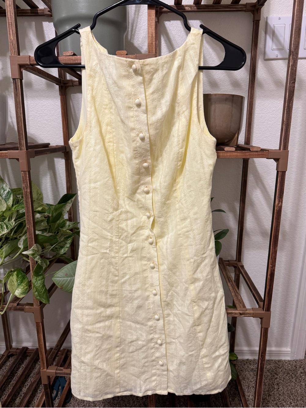 Princess Polly Butter Yellow Mini Dress - Picture 4 of 5